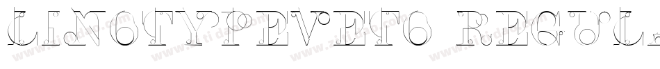 LinotypeVeto Regular字体转换